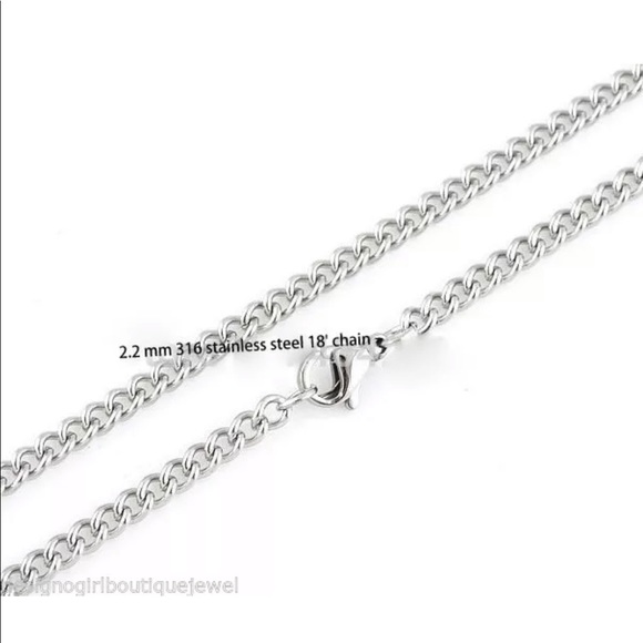 Broken Heart Remembrance Necklace Bereavement SS - Picture 3 of 3